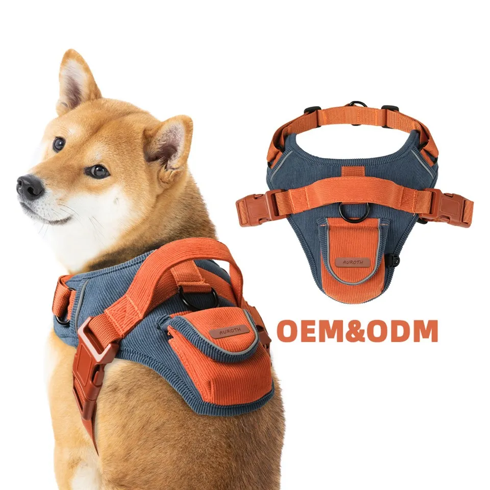 Arnés per a gossos de pana